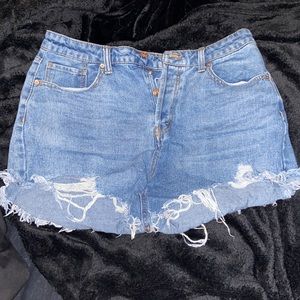 jean shorts